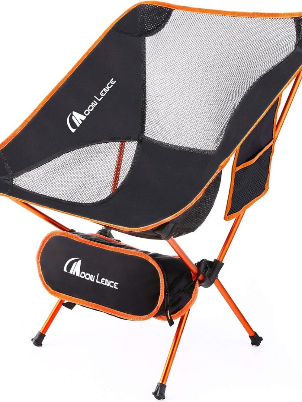 MOON LENCE Portable Camping Chair Backpacking Chair with storage bag